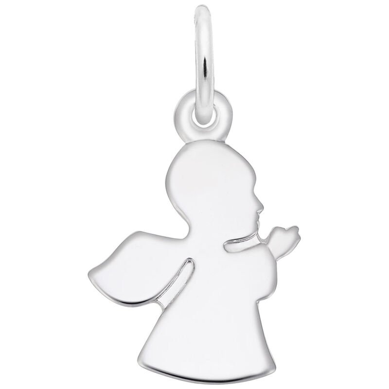 Angel Sterling Silver Charm image number null