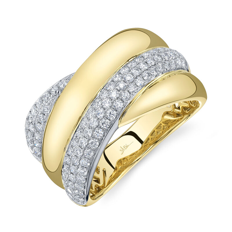 Shy Creation Diamond 3/4ctw. Fashion Ring in 14k Yellow Gold image number null