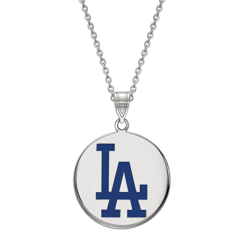 Los Angeles Dodgers Large Disc Pendant image number null