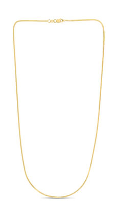 Milano 18" Chain 1.1mm in 14k Yellow Gold