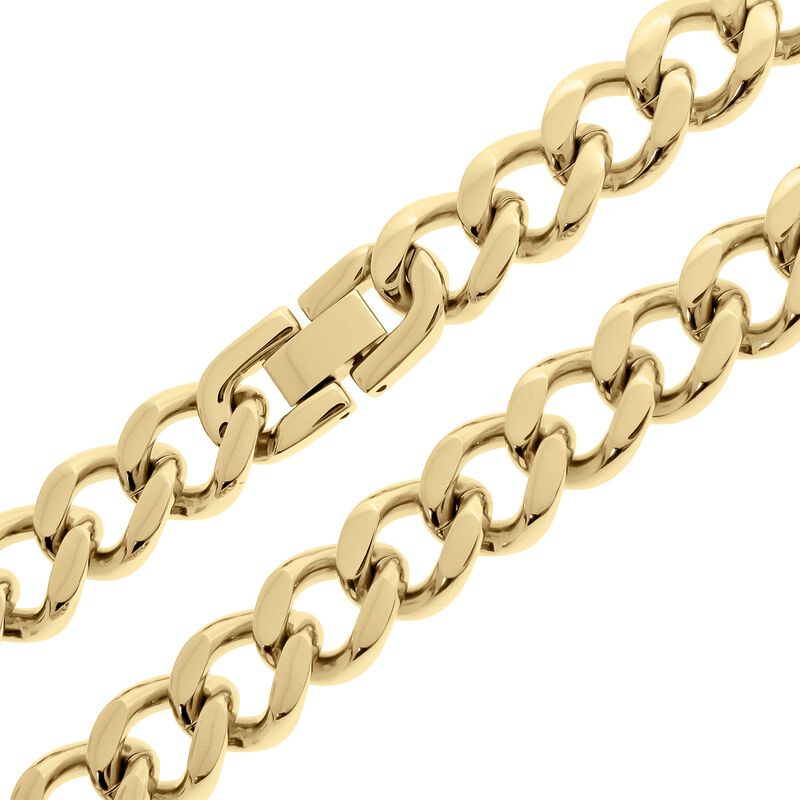 Men's Stainless Steel Chunky Neck Chain 24" image number null