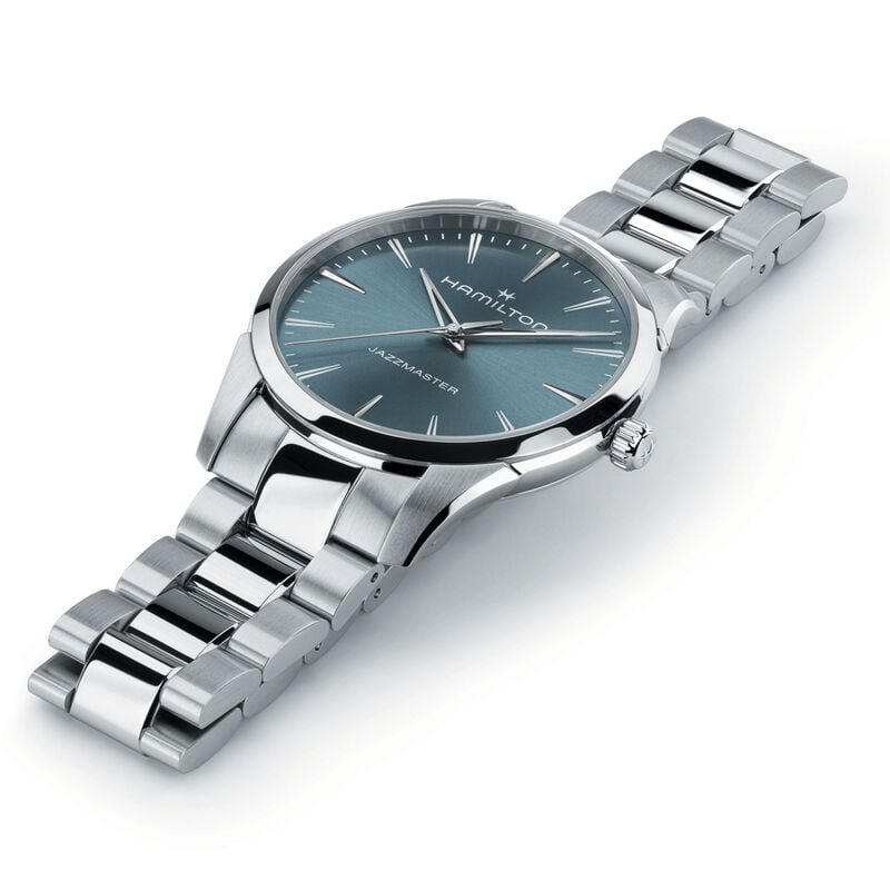 Hamilton Jazzmaster Quartz Blue Dial 40mm H32461141 image number null