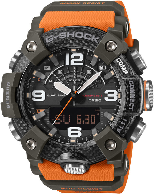 G-SHOCK Mudmaster Analog Digital Black Dial GGB100X-1A image number null