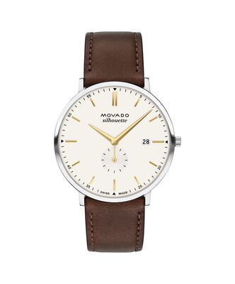 Movado Heritage Silhouette Watch Ivory Dial 3650187
