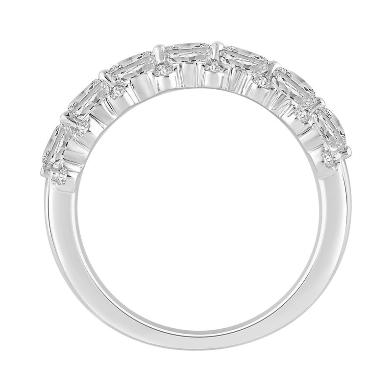 Lab Grown Diamond 2 1/2ctw. & 14k White Gold Wedding Ring image number null