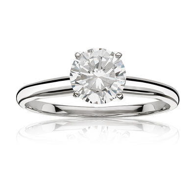 Diamond Round 1/2ct. Classic Solitaire Engagement Ring 