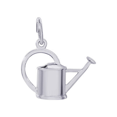 Watering Can Sterling Silver Charm