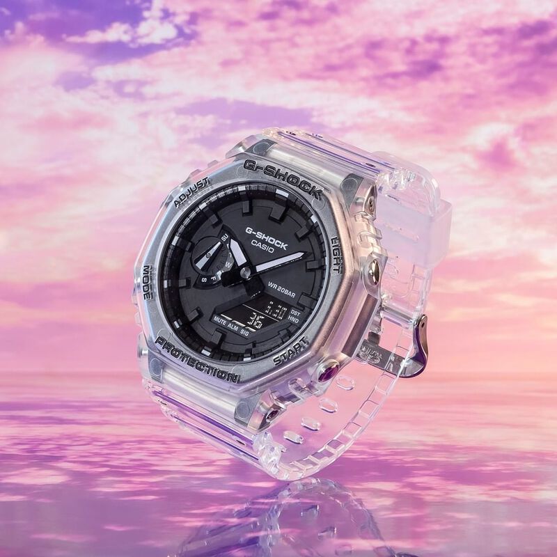 G-Shock Multifunction Octagon Watch GA2100SKE-7A
