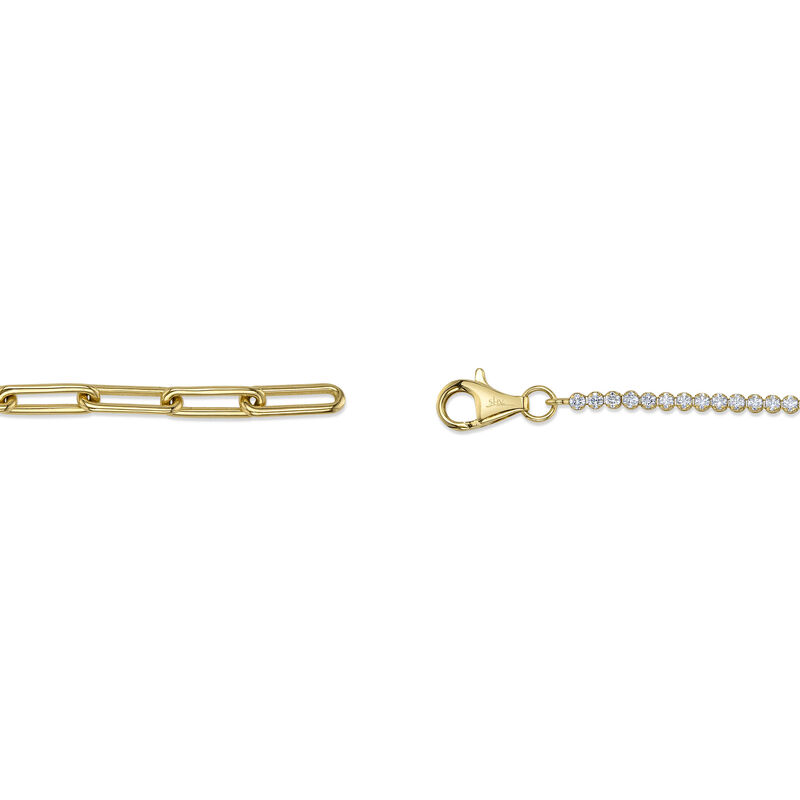 Diamond 1/2ctw. Tennis Bracelet in 14k Yellow Gold image number null