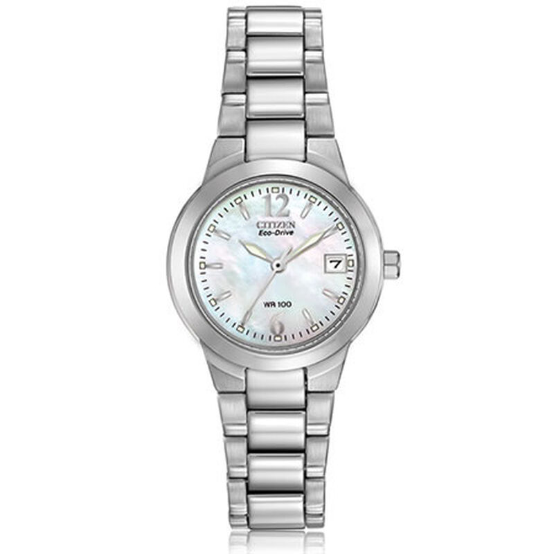 CITIZEN Eco-Drive Silhouette Watch Mother of Pearl image number null