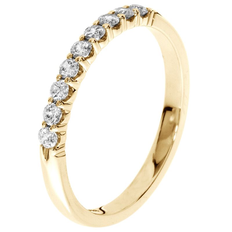 9-Stone Diamond Band 1/4 ctw. (G-H, SI) 14k Yellow Gold image number null