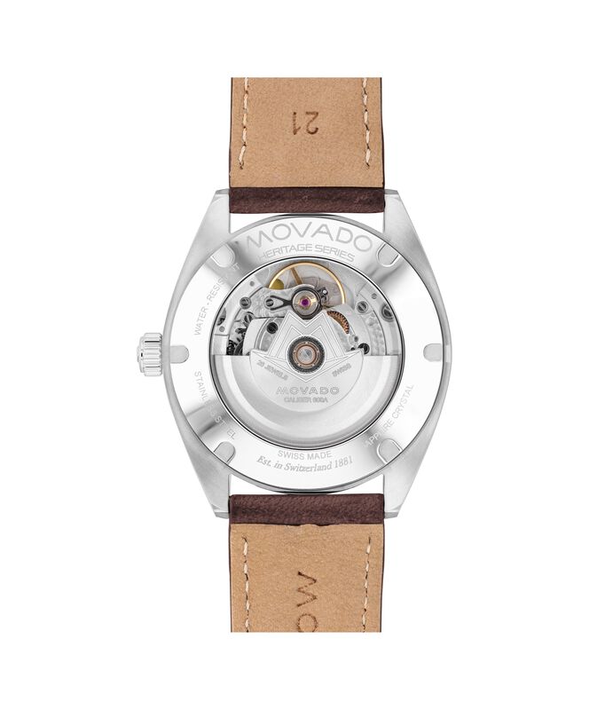 Movado Heritage Datron Automatic Watch Green Dial 3650174 image number null