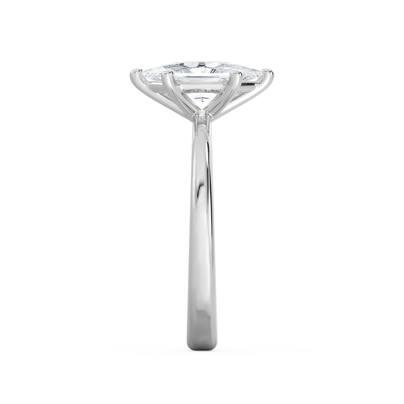 Duchess Marquise Lab Grown Diamond 1 1/2ctw. Solitaire Engagement Ring in 14k White Gold image number null