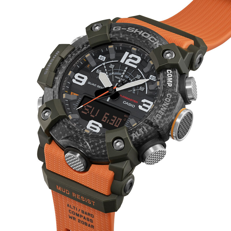 G-SHOCK Mudmaster Analog Digital Black Dial GGB100X-1A image number null