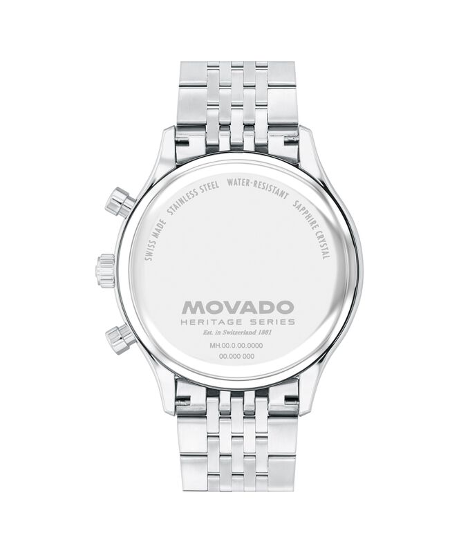 Movado Heritage Calendoplan Automatic Watch Cypress Green Dial 3650166 image number null