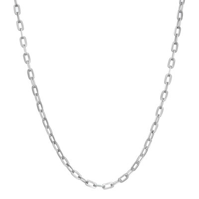 Men's Link 24" Chain 6mm in Stainless Steel