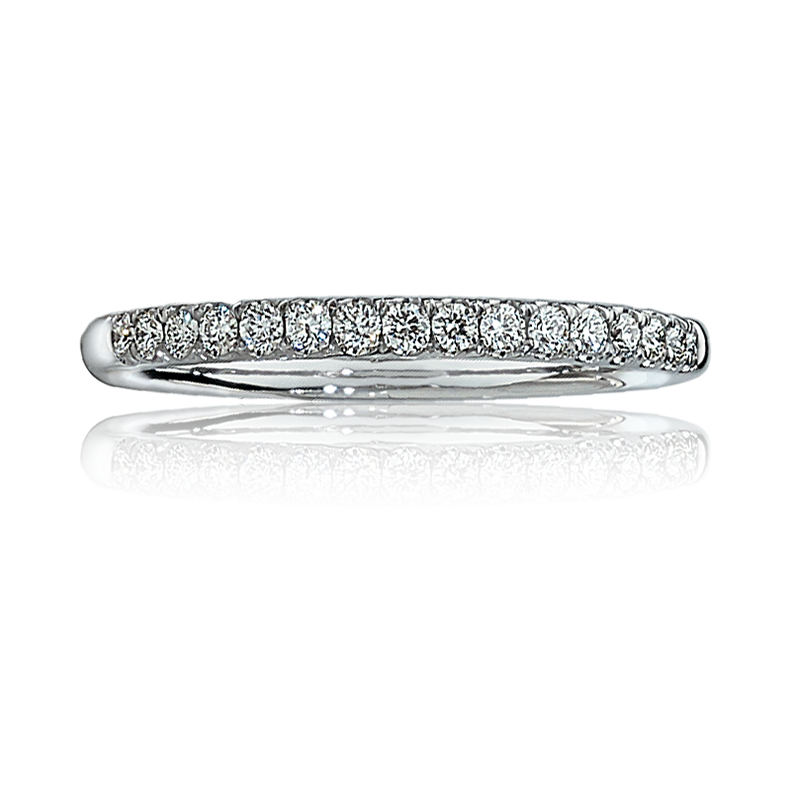 Diamond Wedding Band 1/5ctw. in 14k White Gold image number null