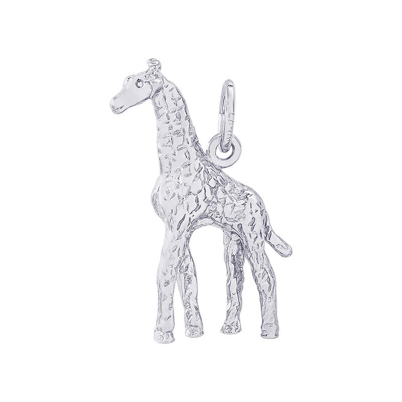 Giraffe Sterling Silver Charm image number null
