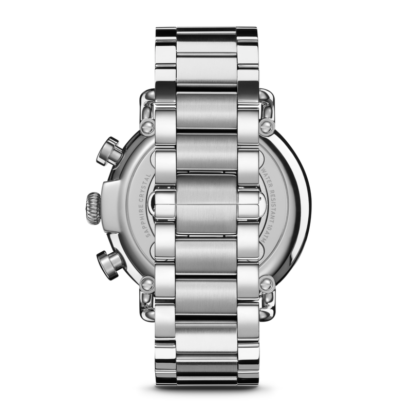 Shinola Runwell Stainless Steel Black Dial 41mm Watch S0120266187 image number null