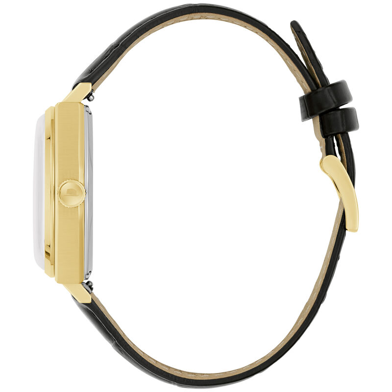 Bulova Frank Sinatra Banker Automatic Silver White Dial Gold Tone 97B243 image number null