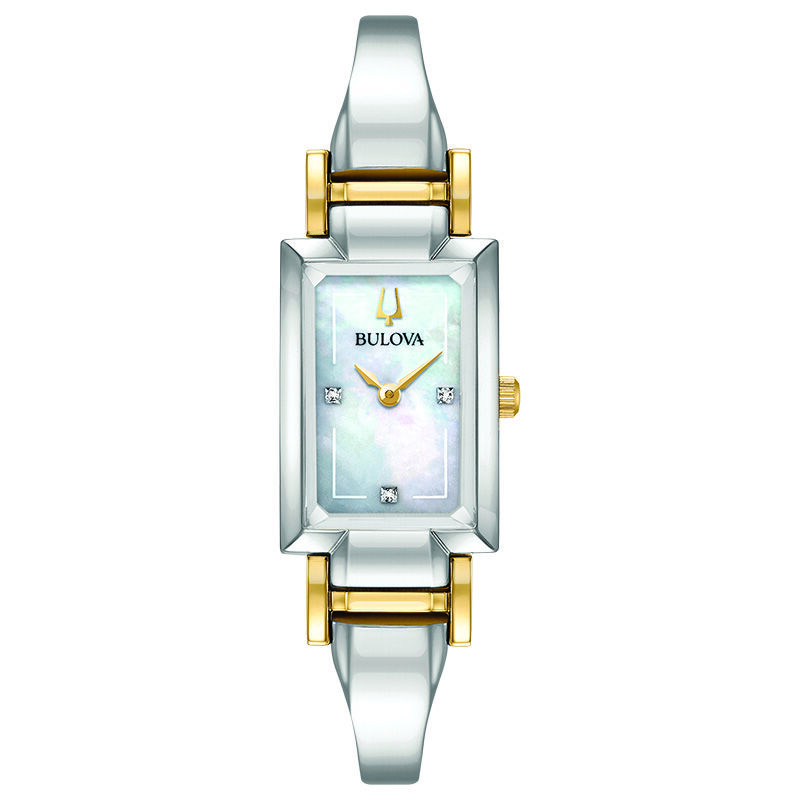 Bulova Ladies' Stainless Steel Classic Watch 98P188 image number null