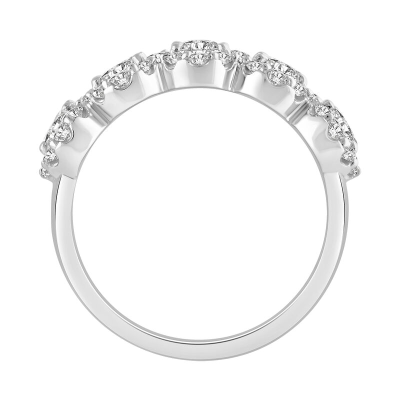 Lab Grown Diamond 2 1/4ctw. 14k White Gold Anniversary Ring image number null