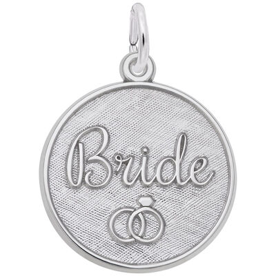Bride Charm in Sterling Silver
