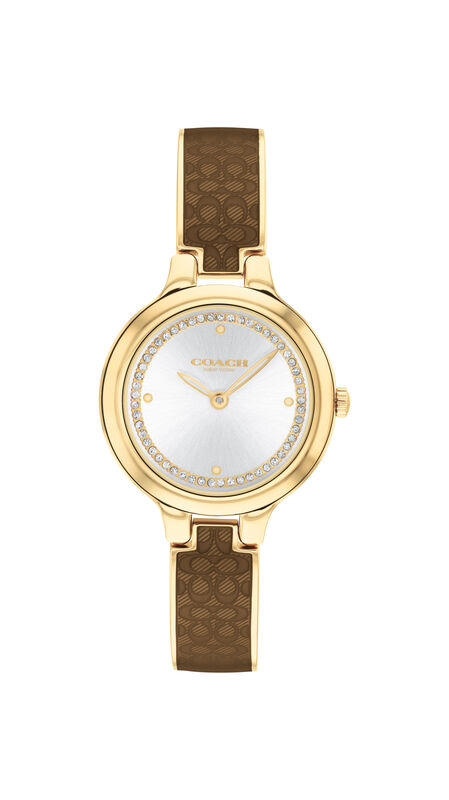 COACH Ladies' Chelsea Gold Tone Stainless Steel 27mm Watch 14504330 image number null