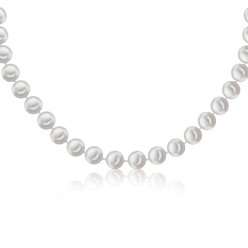 Imperial Pearl Freshwater 6.5-7mm Pearl Strand with 14k White Gold Clasp image number null