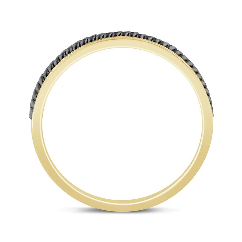 Men's 1/3ctw. Diamond & 10k Yellow Gold Wedding Ring image number null