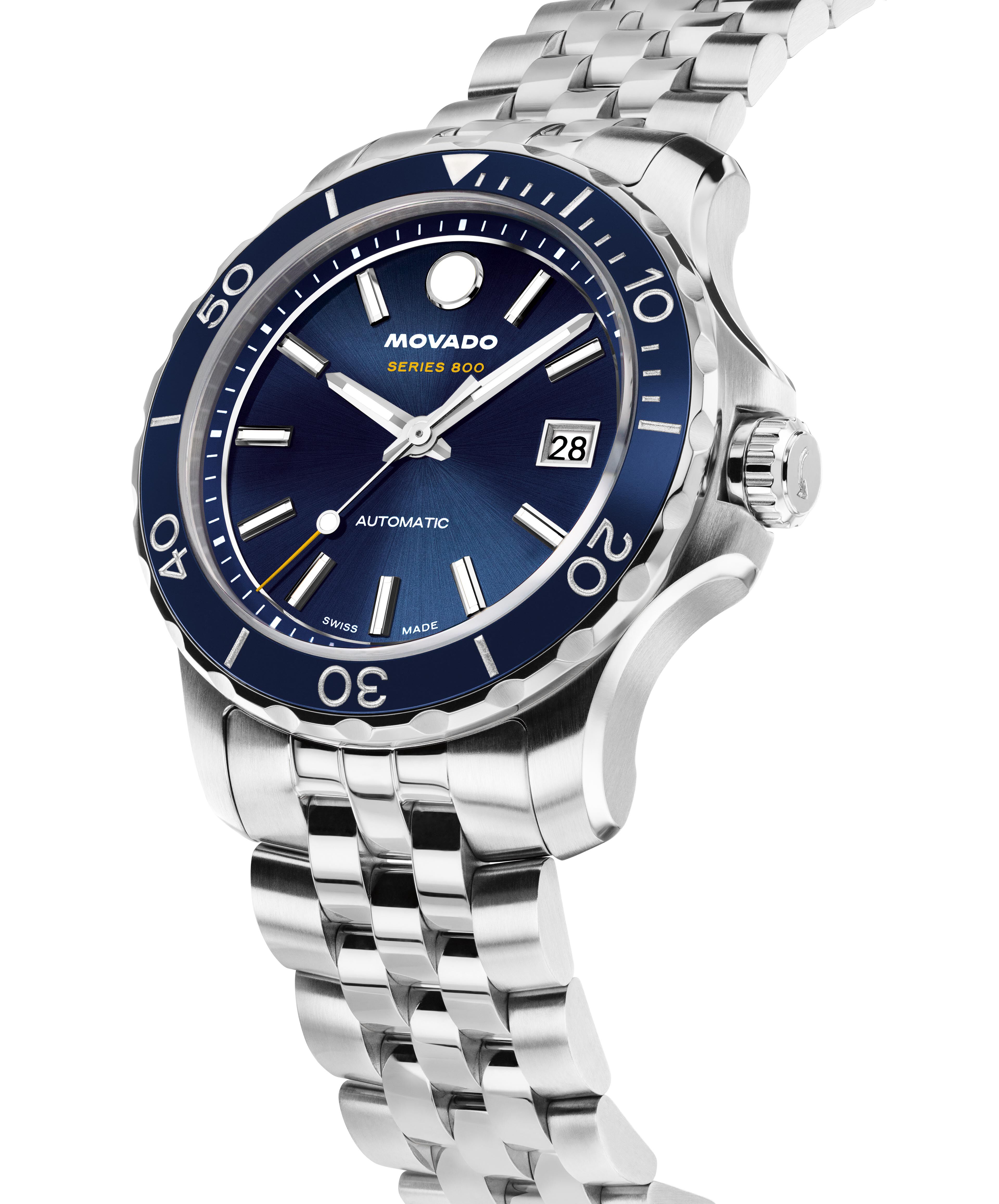 Movado Series 800 Automatic Blue Dial 2600197