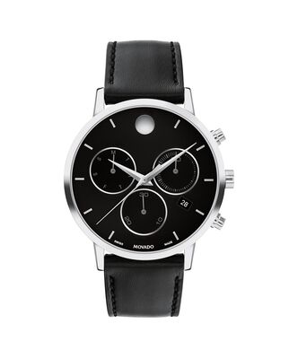 Movado Men's Stainless Steel Museum Classic Chronograph Watch 0607778