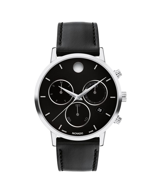 Movado Men's Stainless Steel Museum Classic Chronograph Watch 0607778 image number null