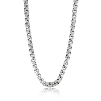Box Chain 24" in Stainless Steel (5.5mm)