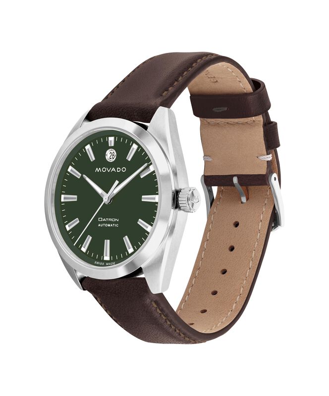Movado Heritage Datron Automatic Watch Green Dial 3650174 image number null