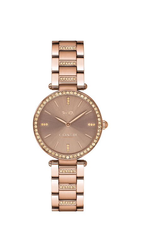 Coach Ladies' Rose Goldtone Stainless Steel Park Watch 14503726 image number null