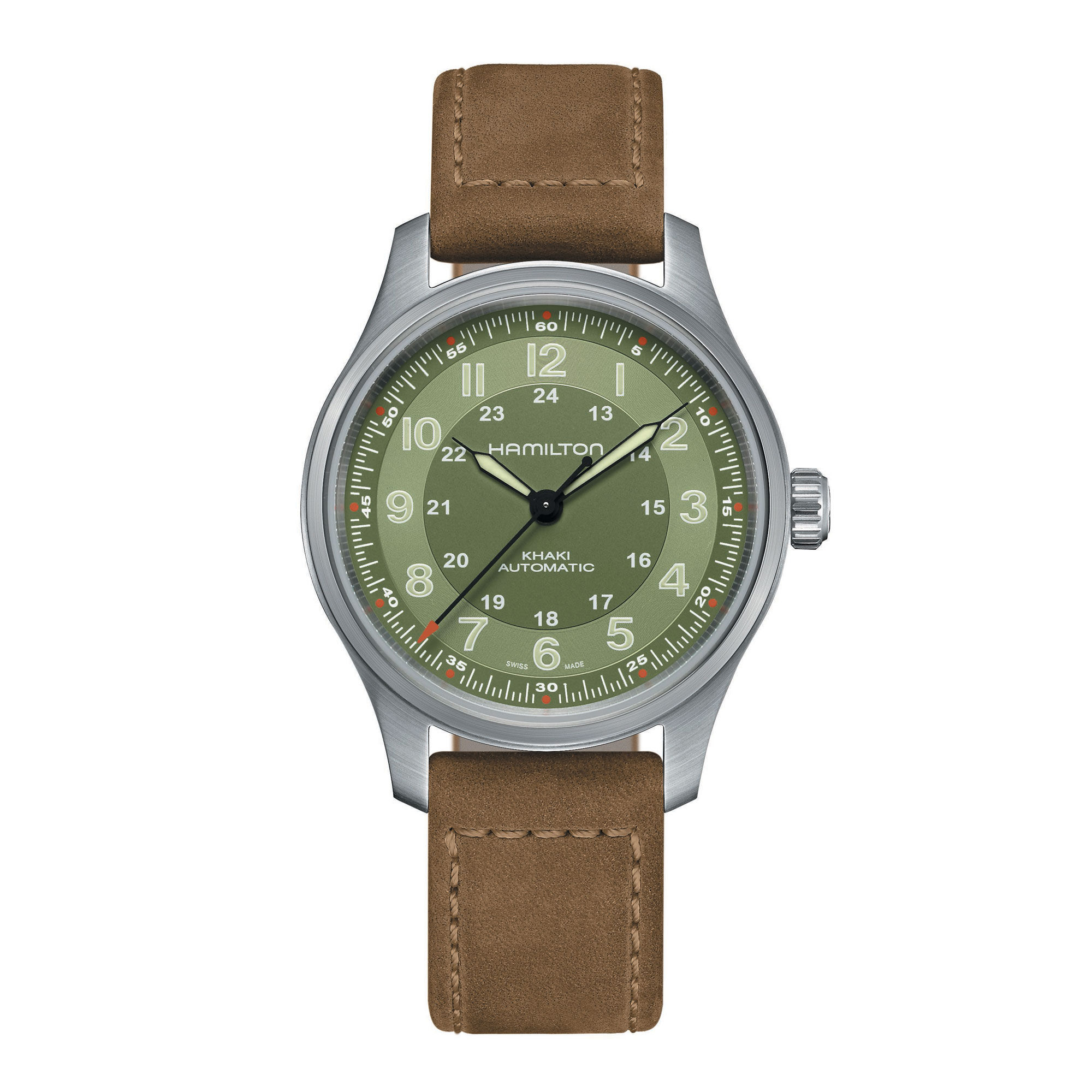 Hamilton Men's Titanium Khaki Field Watch H7054560