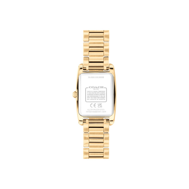 Coach Ladies' Light Gold Dial Stainless Steel Watch 14504588 image number null