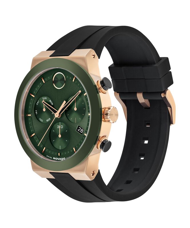 Movado BOLD Fusion Chronograph Green Dial 3601333 image number null