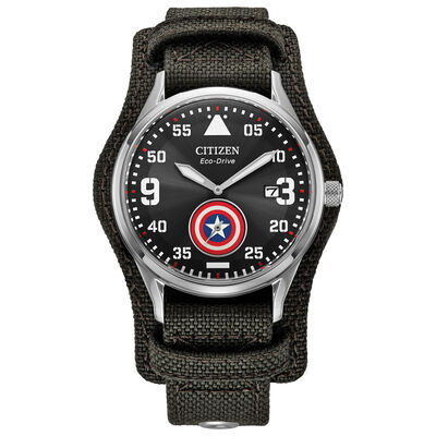 Citizen Marvel Captain America Watch BV1140-00W
