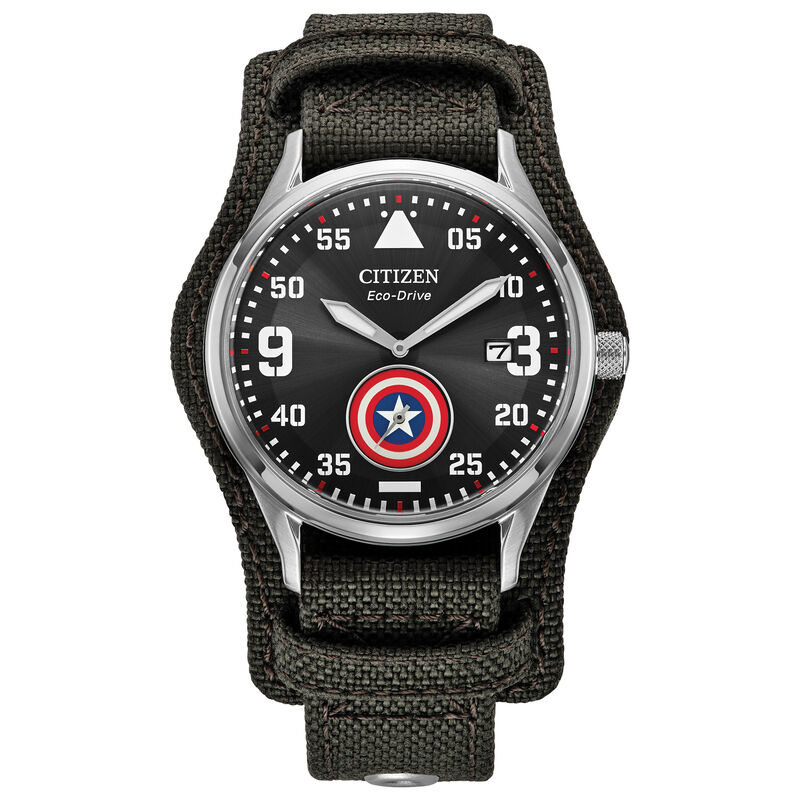 Citizen Marvel Captain America Watch BV1140-00W image number null