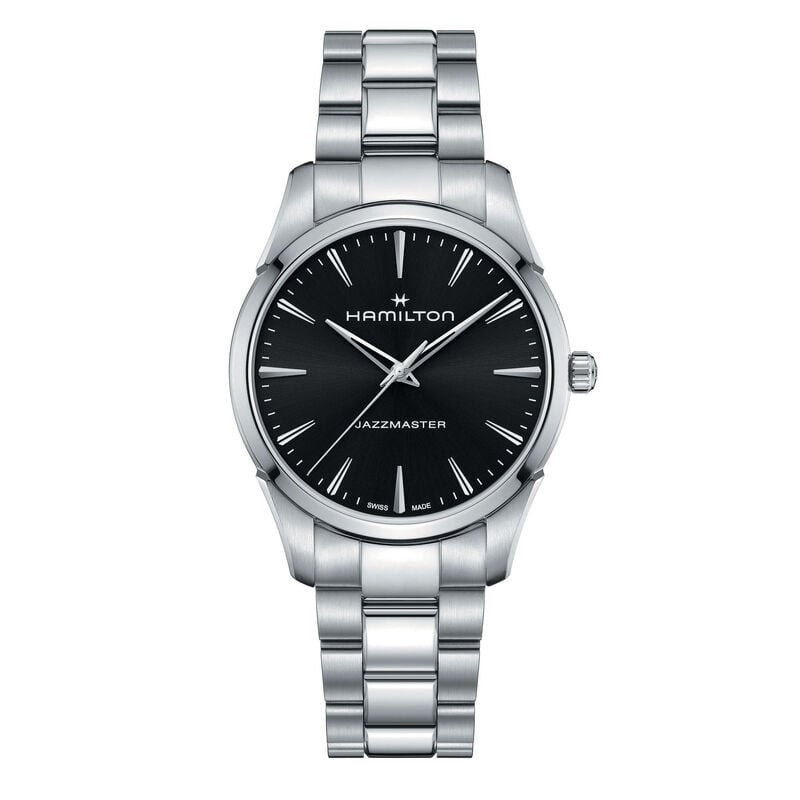 Hamilton Jazzmaster Quartz Black Dial 40mm H32461131 image number null