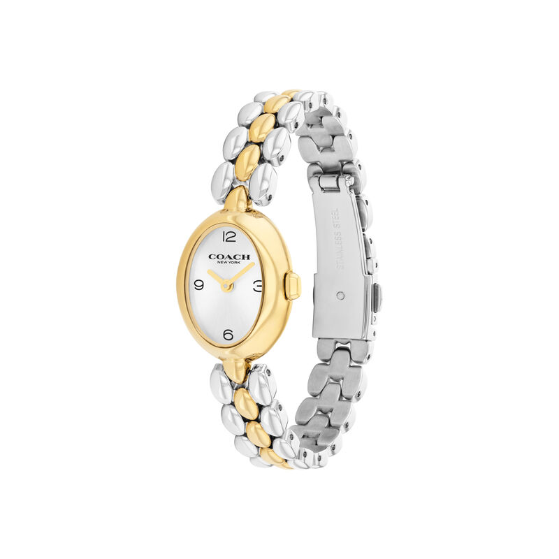 Coach Ladies Sammy White Dial Two Tone 28mm Watch 14000128 image number null
