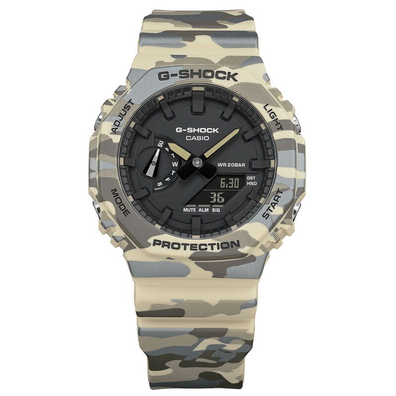 G-SHOCK Analog Digital Black Dial GA2100CM-5A image number null