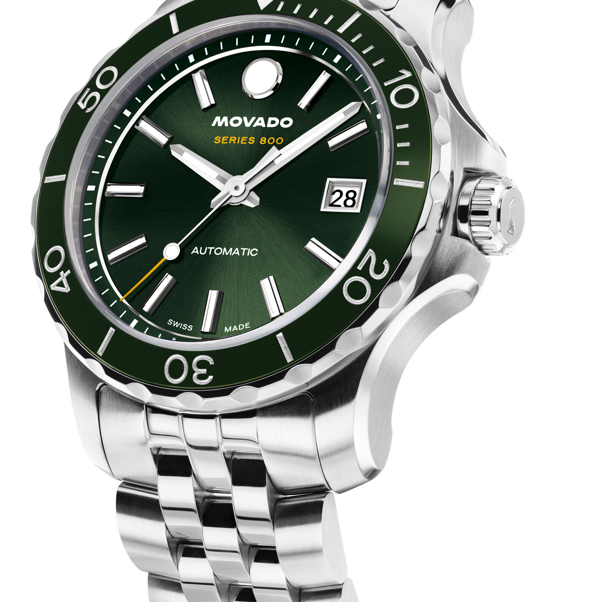Movado Series 800 Automatic Green Dial 2600198
