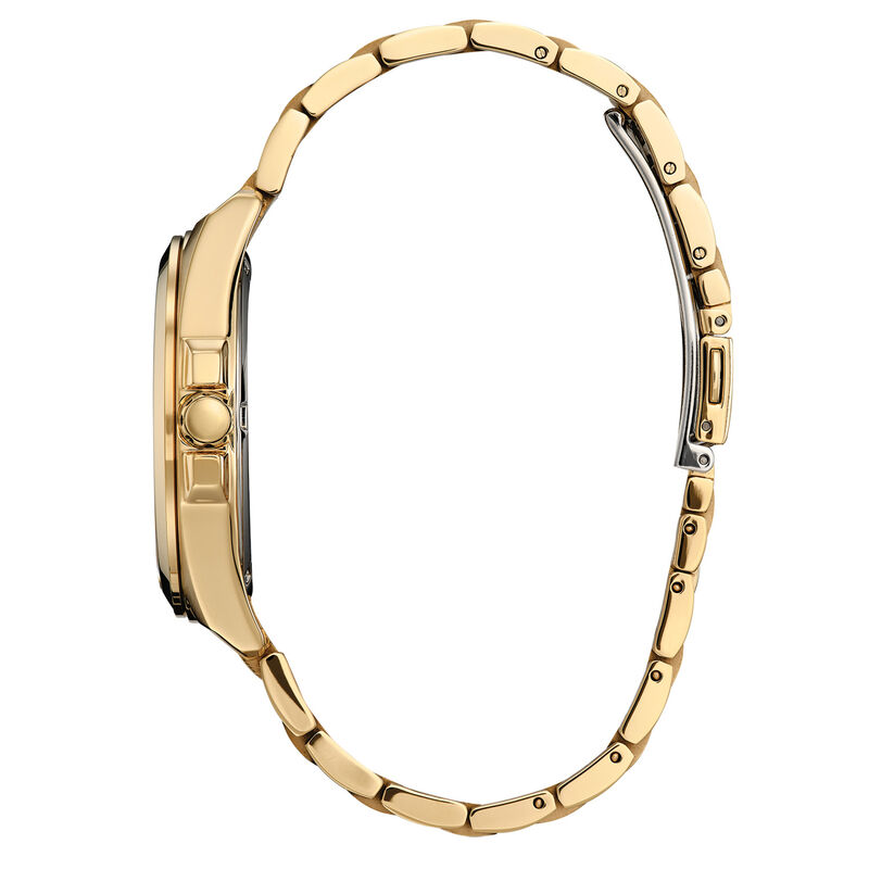 Citizen Men's Peyten Gold-Tone Gold Dial With Date Bracelet 41mm Watch BM7532-54P image number null