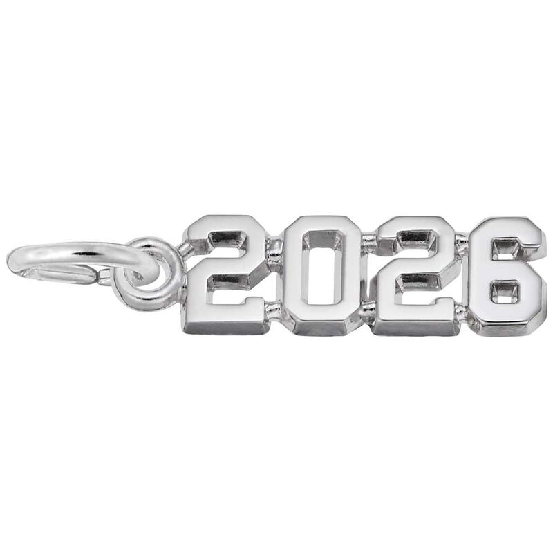 2026 Charm in Sterling Silver image number null
