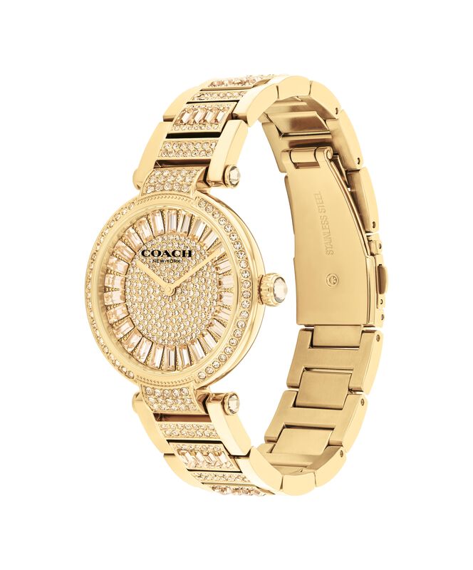 COACH Ladies' Cary Gold Tone Stainless Steel 34mm Watch 14504268 image number null