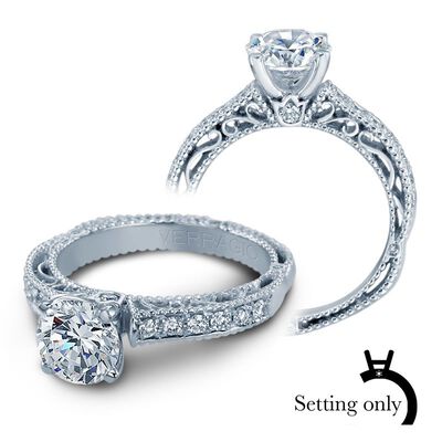 Verragio Venetian Diamond Engagement Ring Setting with Euro Shank 5001-R 