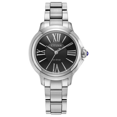 Citizen Ladies' Black Dial Watch EM1160-58E
